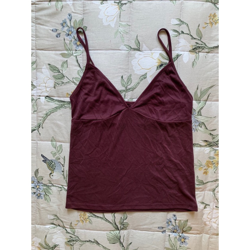 Me to We Maroon Camisole